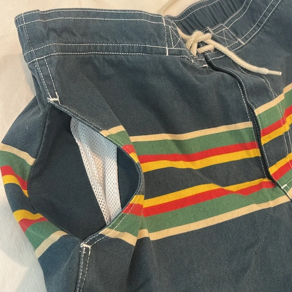 Polo Ralph Lauren | Striped Sport Board Shorts Swim Trunks Sz S